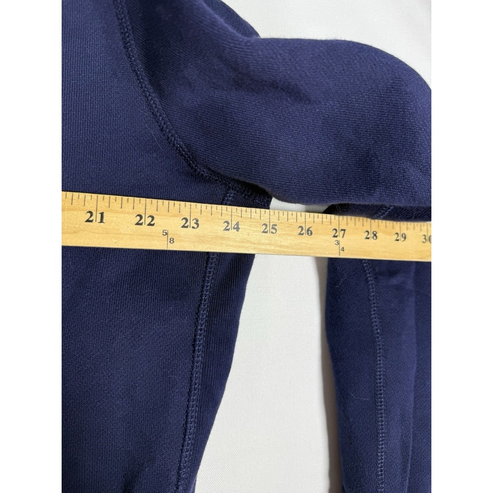 Polo Ralph Lauren Full Zip Hoodie Men's XL Navy Fleece Lined Thermal Hood Pony - Picture 6 of 7